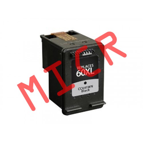 HP 60XL Black MICR Ink Cartridge CC641WN High Yield   HP 60XL Blk Ink Cartridge (CC641WN), High Yield MICR 500x500 